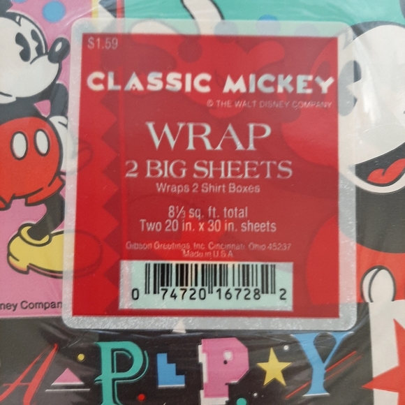 SET OF 7 NIP VTG GIFTWRAP - Picture 4 of 16